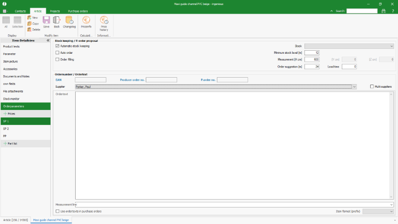 Click to Enlarge Order parameter of an article