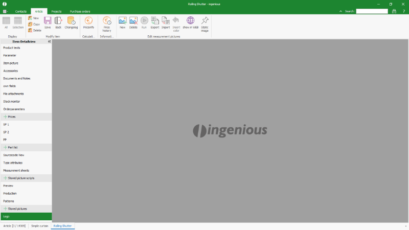 Click to Enlarge Example stored picture