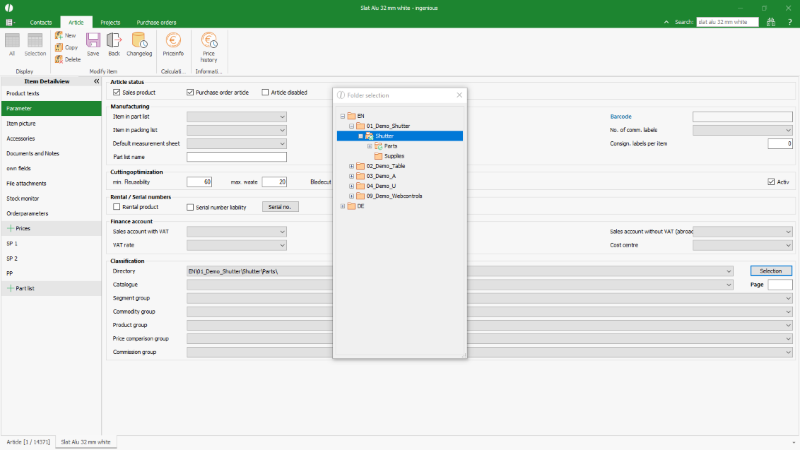 Click to Enlarge Multiple directory classification