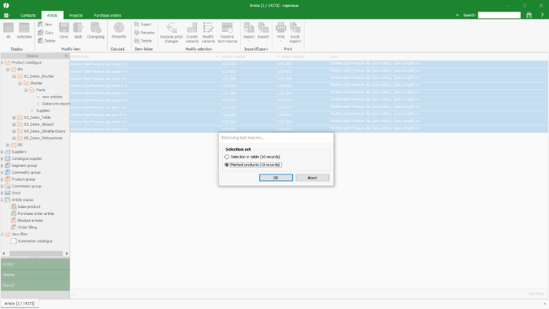 Click to Enlarge Resolving text macros of type attributes