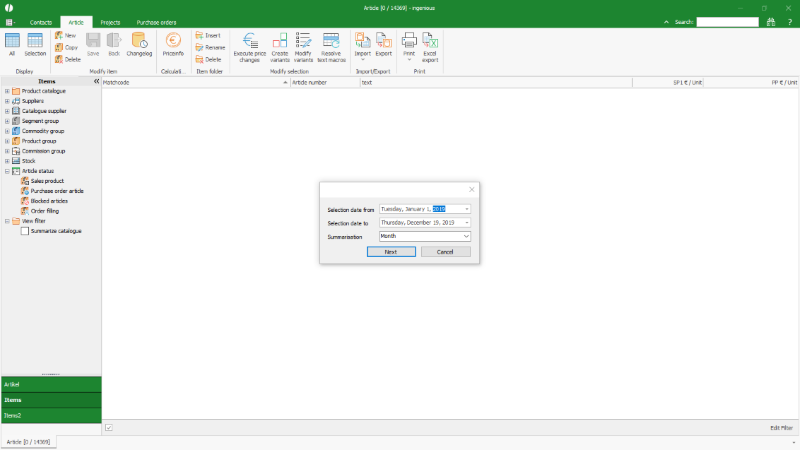Click to Enlarge Print of a product statistic