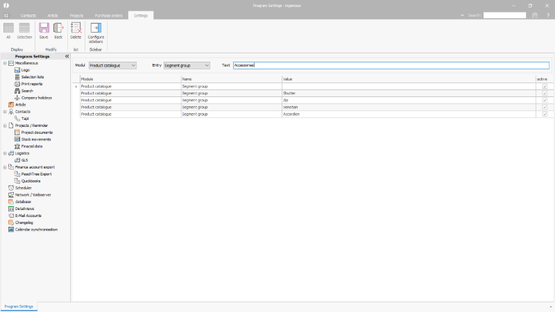 Click to Enlarge Adding a selection list entry